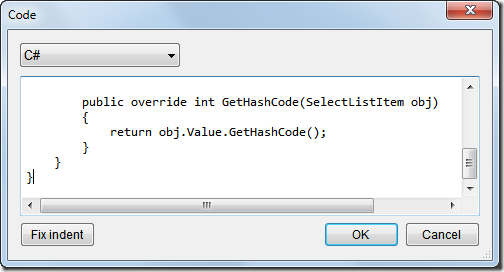 SyntaxHighlighter for Windows Live Writer 2.1.1