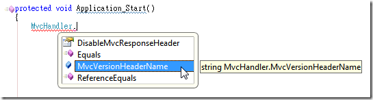 MvcHandler.MvcVersionHeaderName 