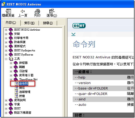 ESET NOD32 Antivirus Help