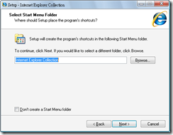Internet Explorer Collection 1.3.0.1 安裝過程