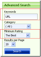 RegExLib.com - Advanced Search