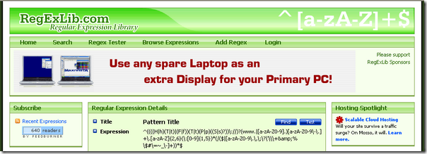 RegExLib.com