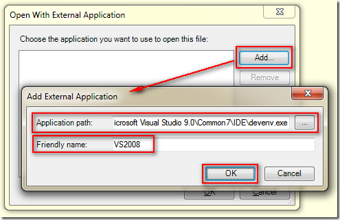 Open With External Application ( 以其他外部程式開啟檔案 )