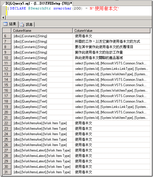 搜尋結果