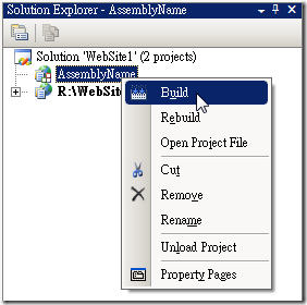 Build Web Deployment Project Build Web Deployment Project