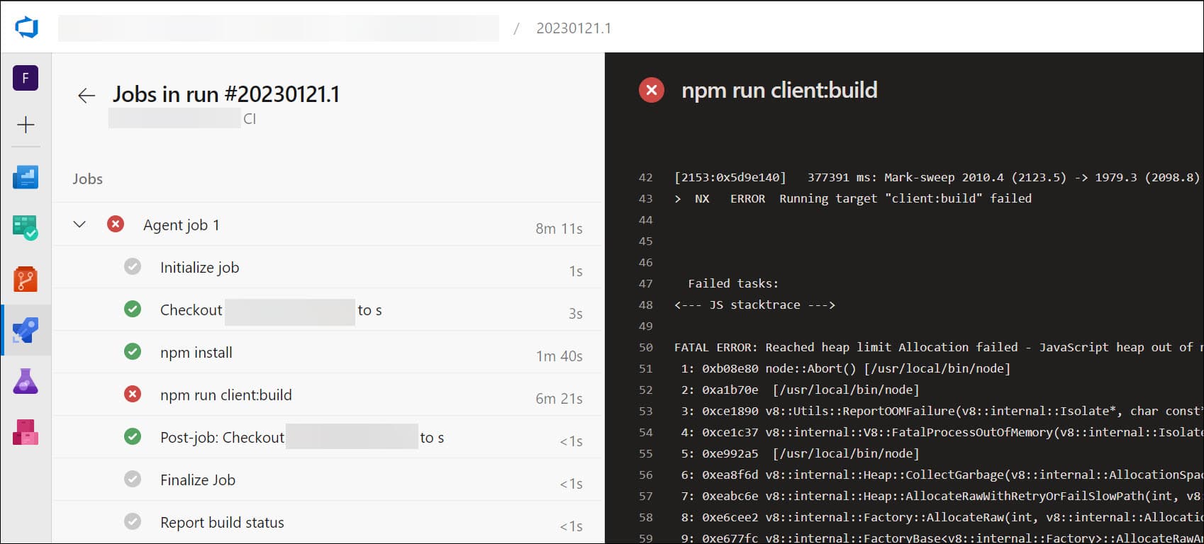 Azure Pipelies Run