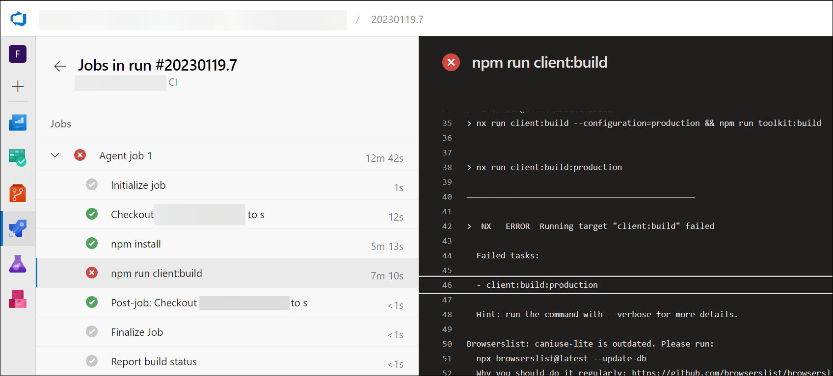 Azure Pipelies Run