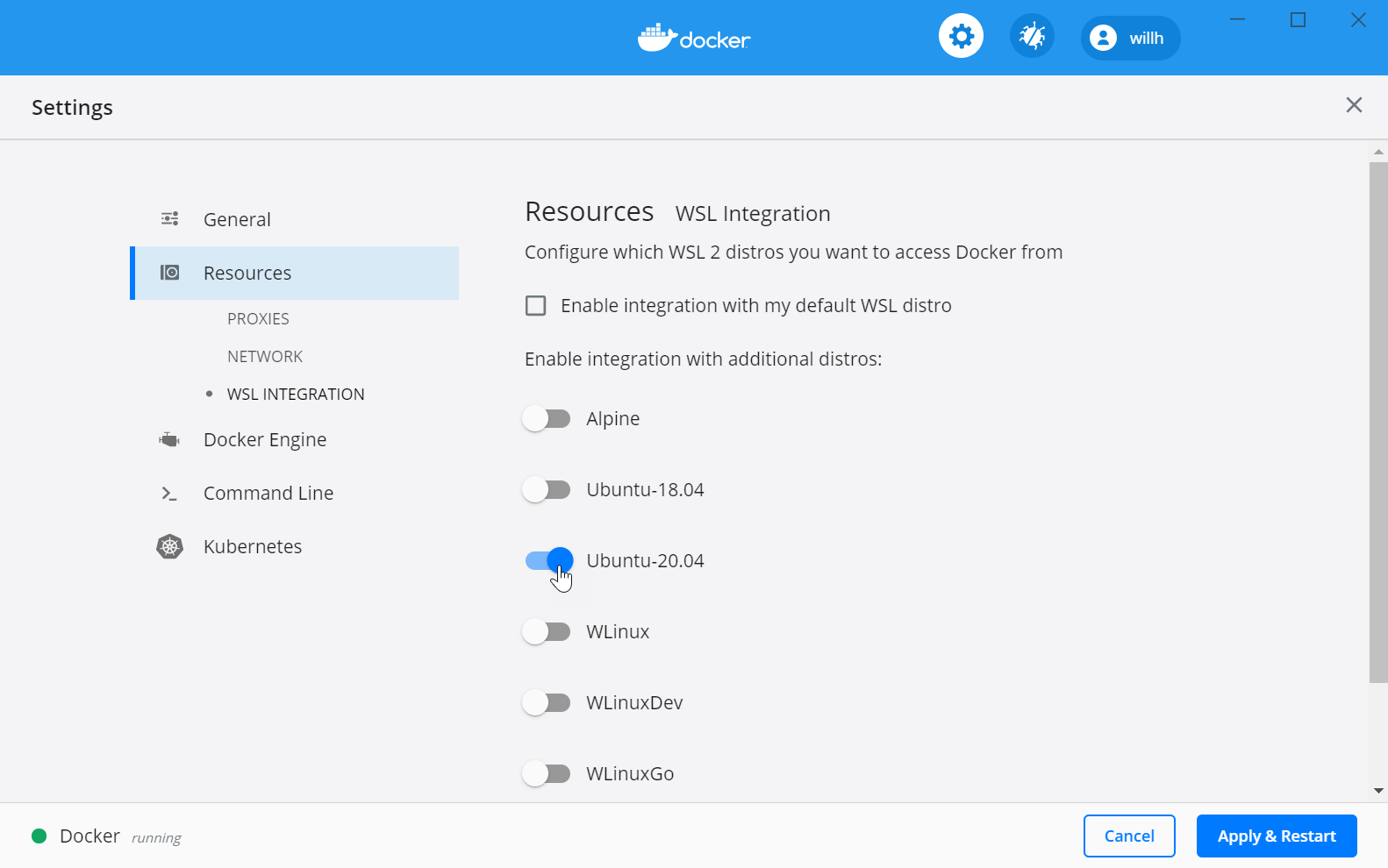 WSL Integration