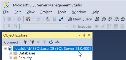 透過 SSM 查看 SQL Server 版本