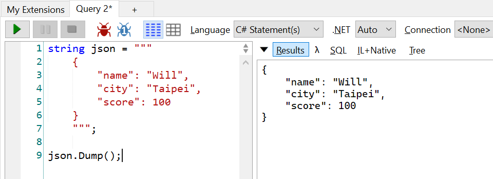 .Dump()