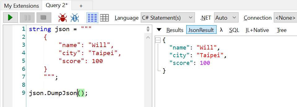 .DumpJson()